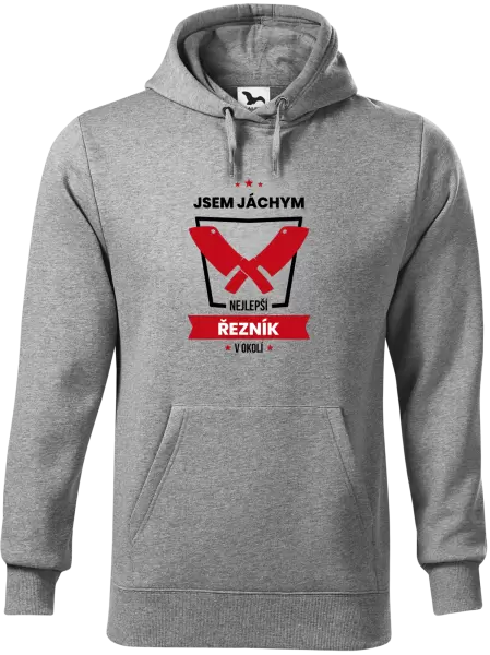 Pánská mikina Nejlepší v okolí - řezník