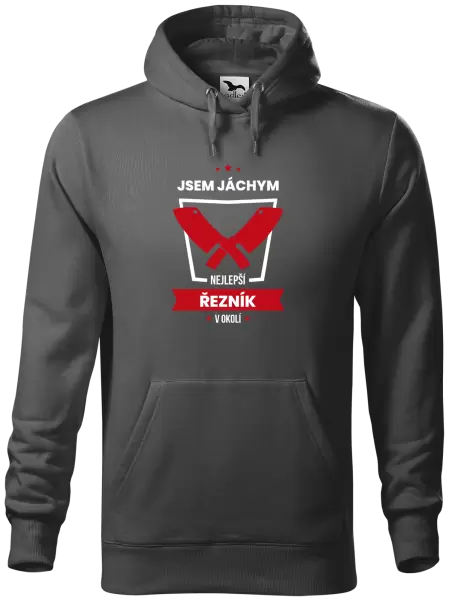 Pánská mikina Nejlepší v okolí - řezník