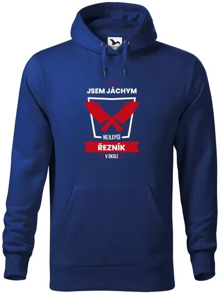 Pánská mikina Nejlepší v okolí - řezník