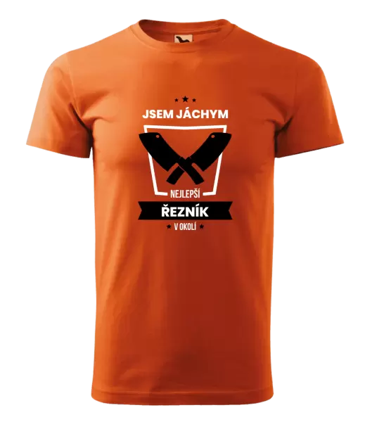 Pánské tričko Nejlepší v okolí - řezník