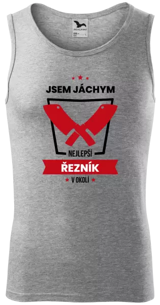 Pánské tílko Nejlepší v okolí - řezník