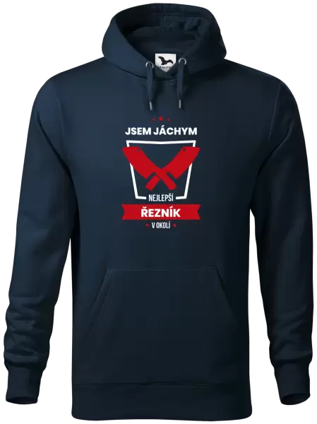 Pánská mikina Nejlepší v okolí - řezník