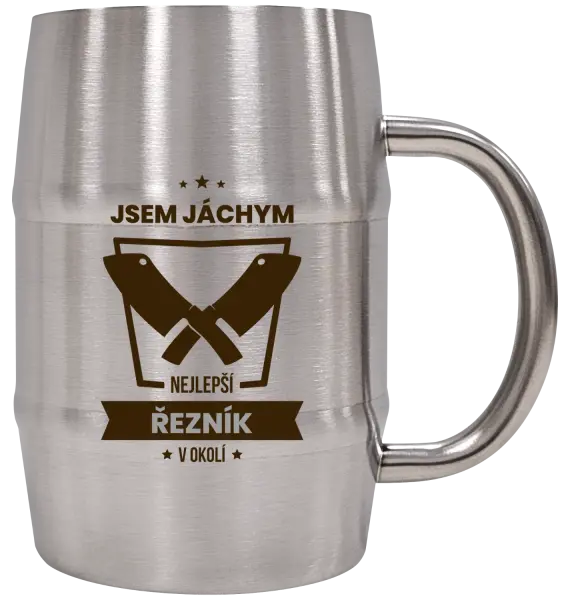 Nerezový chladicí půllitr Nejlepší v okolí - řezník