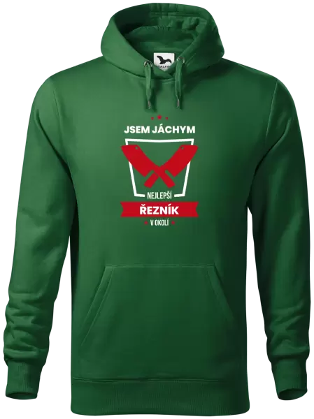 Pánská mikina Nejlepší v okolí - řezník