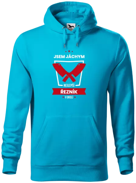 Pánská mikina Nejlepší v okolí - řezník