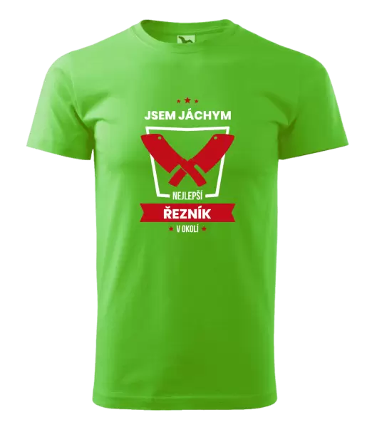 Pánské tričko Nejlepší v okolí - řezník