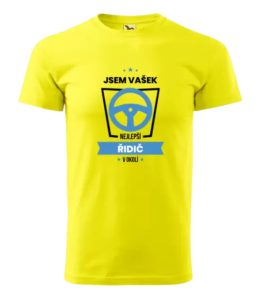 Pánské tričko Nejlepší v okolí - řidič