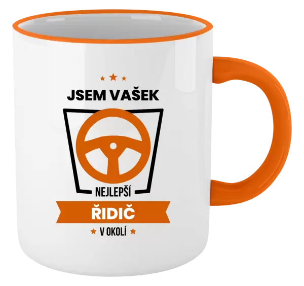 Hrnek Nejlepší v okolí - řidič