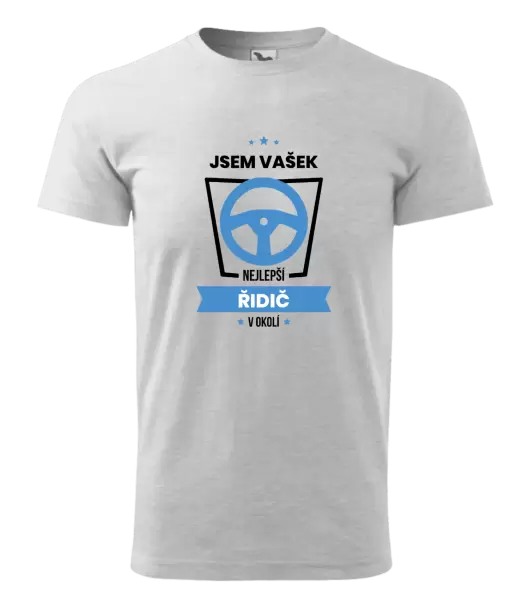 Pánské tričko Nejlepší v okolí - řidič
