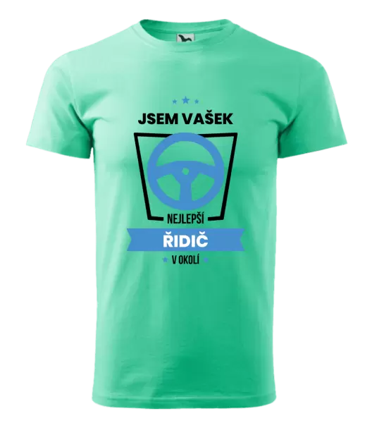 Pánské tričko Nejlepší v okolí - řidič