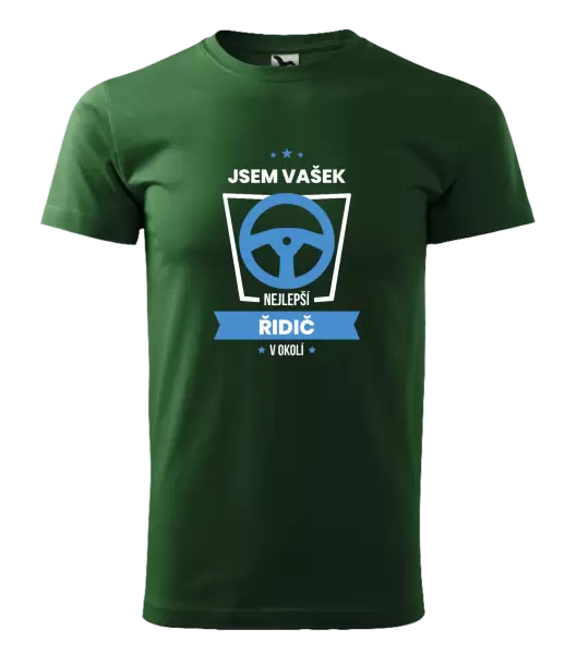 Pánské tričko Nejlepší v okolí - řidič