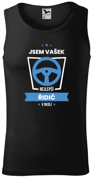 Pánské tílko Nejlepší v okolí - řidič