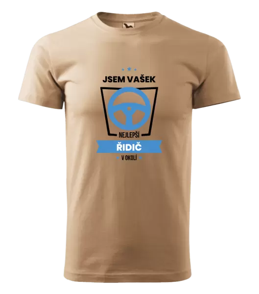 Pánské tričko Nejlepší v okolí - řidič