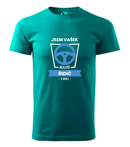 Pánské tričko Nejlepší v okolí - řidič