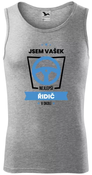 Pánské tílko Nejlepší v okolí - řidič