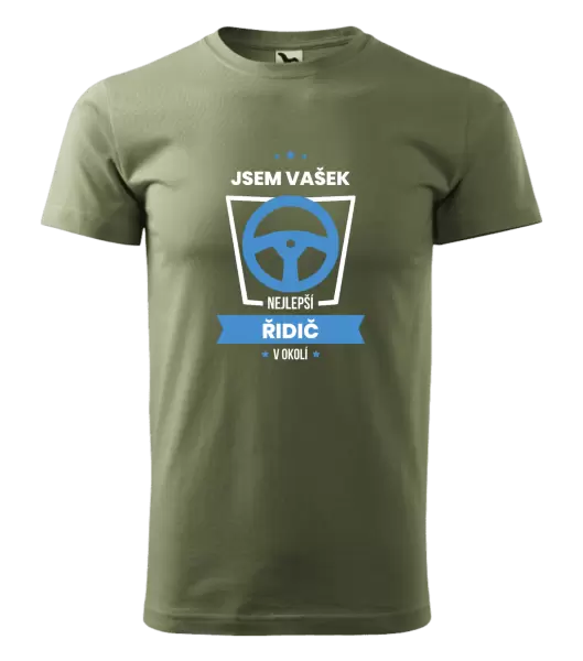 Pánské tričko Nejlepší v okolí - řidič