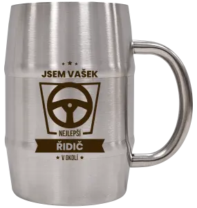 Nerezový chladicí půllitr Nejlepší v okolí - řidič
