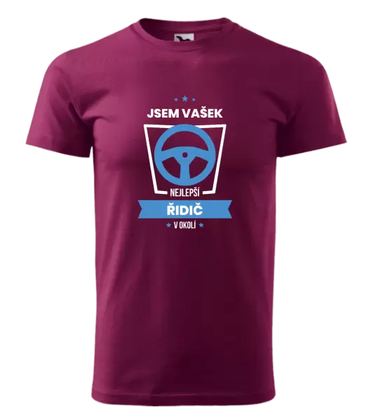 Pánské tričko Nejlepší v okolí - řidič