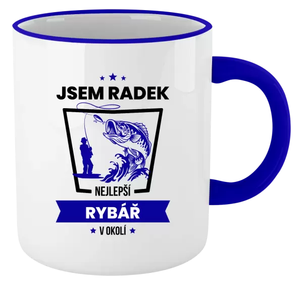 Hrnek Nejlepší v okolí - rybář