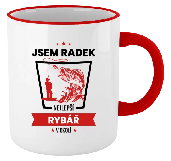 Hrnek Nejlepší v okolí - rybář