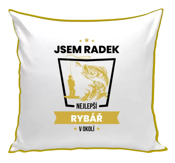 Polštář Nejlepší v okolí - rybář