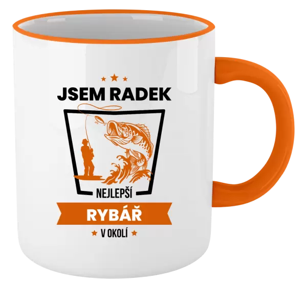 Hrnek Nejlepší v okolí - rybář