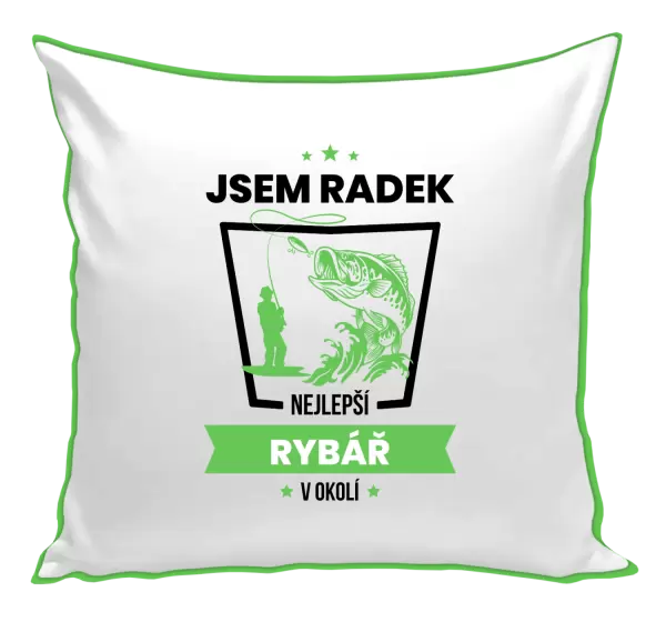 Polštář Nejlepší v okolí - rybář