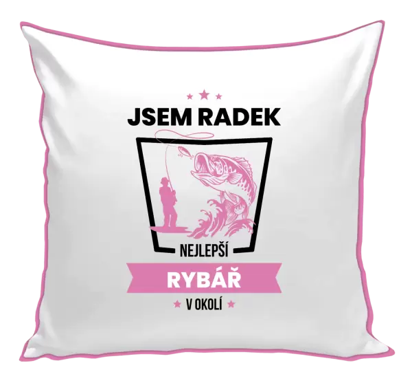 Polštář Nejlepší v okolí - rybář