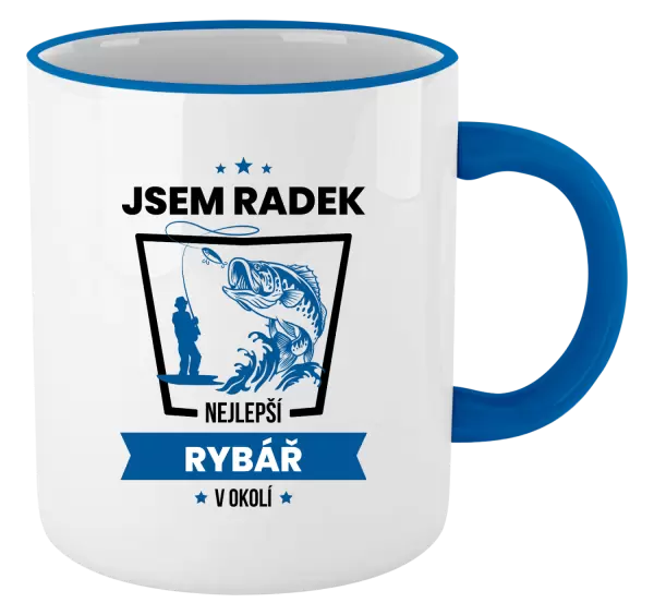 Hrnek Nejlepší v okolí - rybář
