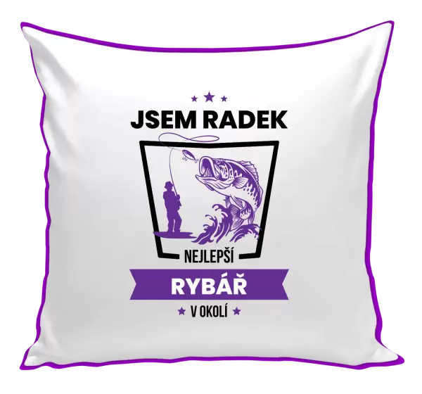 Polštář Nejlepší v okolí - rybář