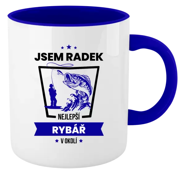 Hrnek Nejlepší v okolí - rybář