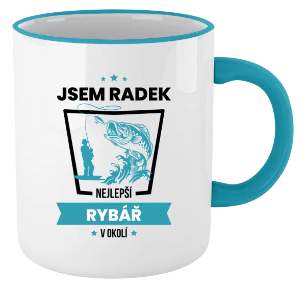 Hrnek Nejlepší v okolí - rybář