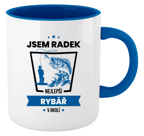 Hrnek Nejlepší v okolí - rybář