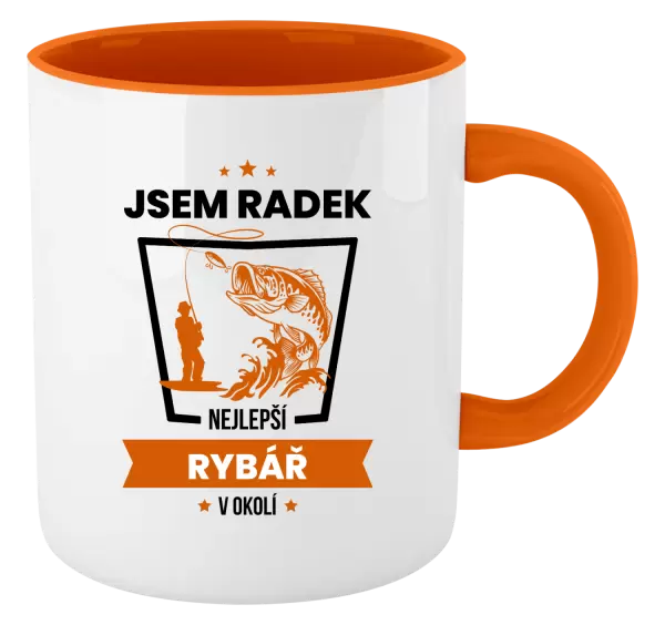 Hrnek Nejlepší v okolí - rybář