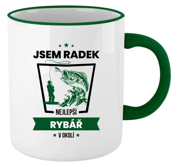 Hrnek Nejlepší v okolí - rybář