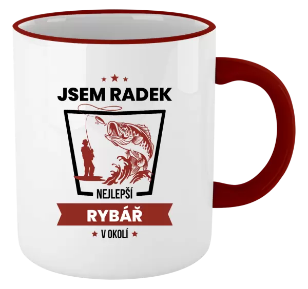 Hrnek Nejlepší v okolí - rybář