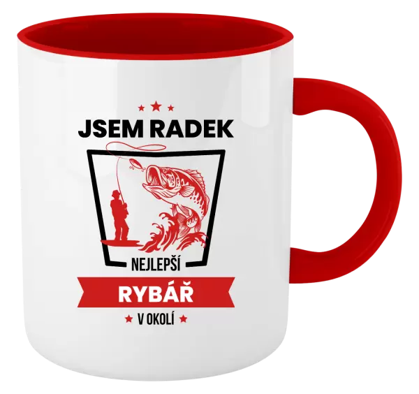 Hrnek Nejlepší v okolí - rybář