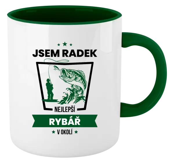 Hrnek Nejlepší v okolí - rybář