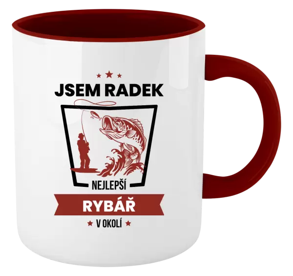 Hrnek Nejlepší v okolí - rybář