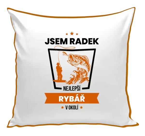 Polštář Nejlepší v okolí - rybář