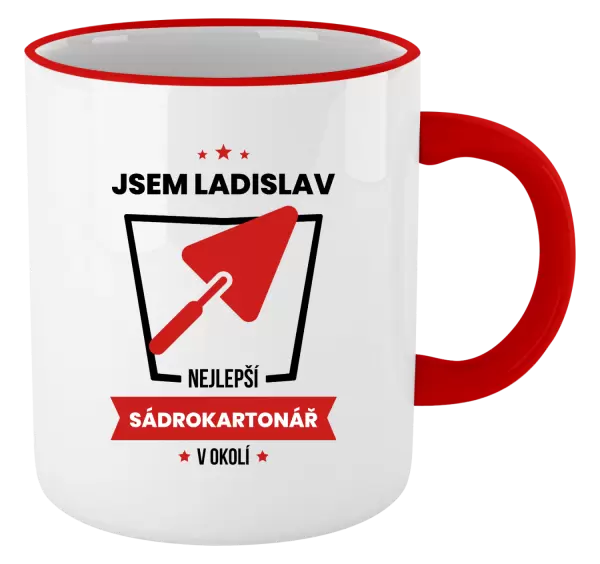 Hrnek Nejlepší v okolí - sadrokartonář