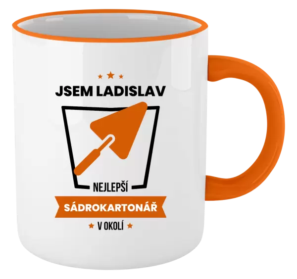 Hrnek Nejlepší v okolí - sadrokartonář