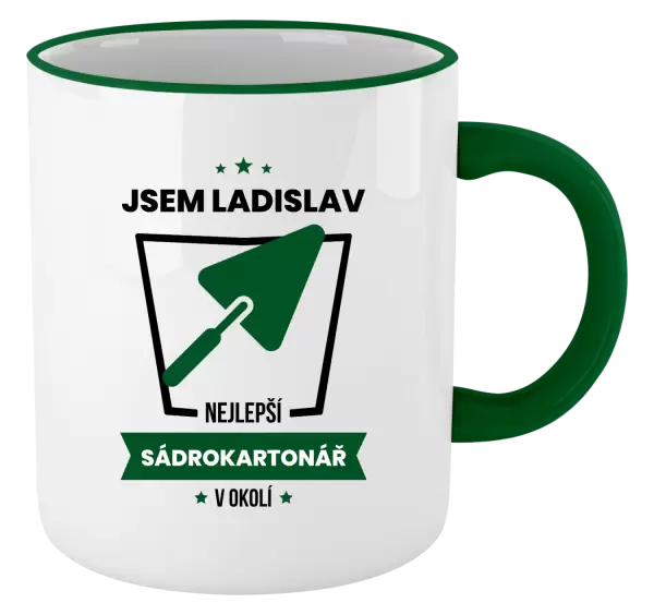 Hrnek Nejlepší v okolí - sadrokartonář