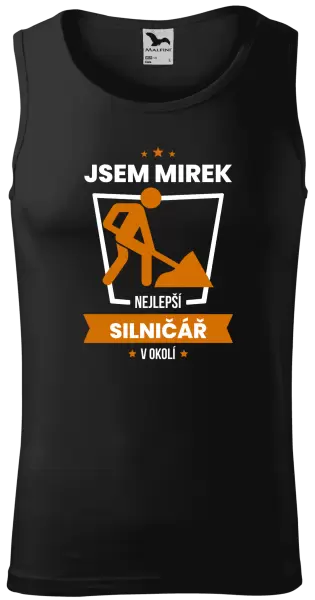 Pánské tílko Nejlepší v okolí - silničář