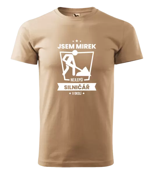 Pánské tričko Nejlepší v okolí - silničář