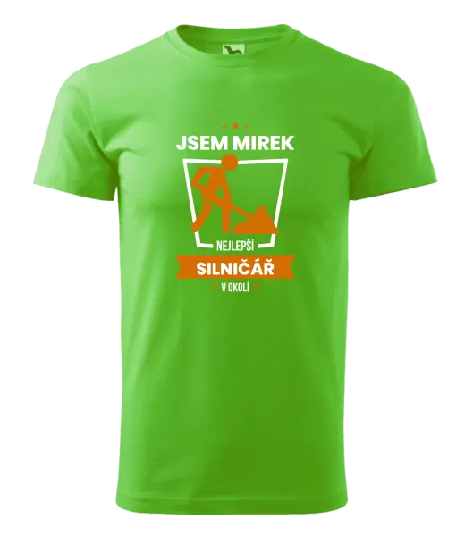 Pánské tričko Nejlepší v okolí - silničář