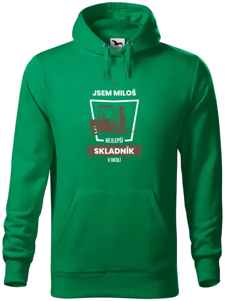 Pánská mikina Nejlepší v okolí - skladník