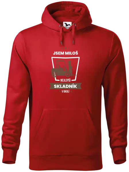 Pánská mikina Nejlepší v okolí - skladník
