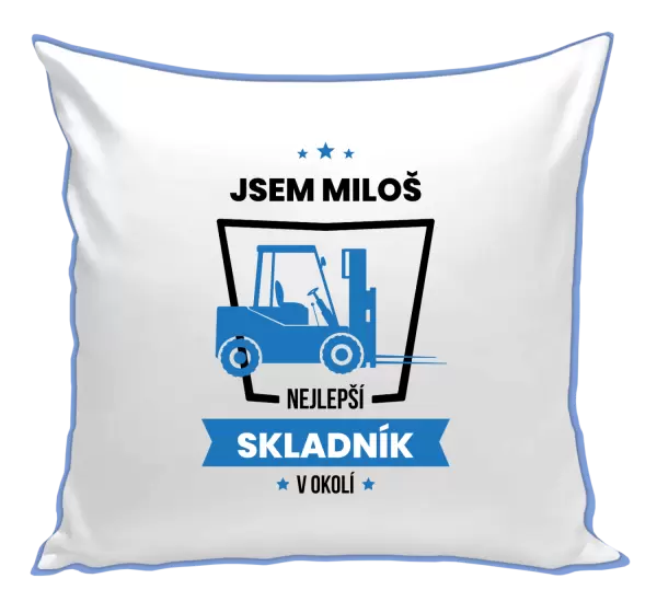 Polštář Nejlepší v okolí - skladník