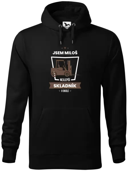 Pánská mikina Nejlepší v okolí - skladník